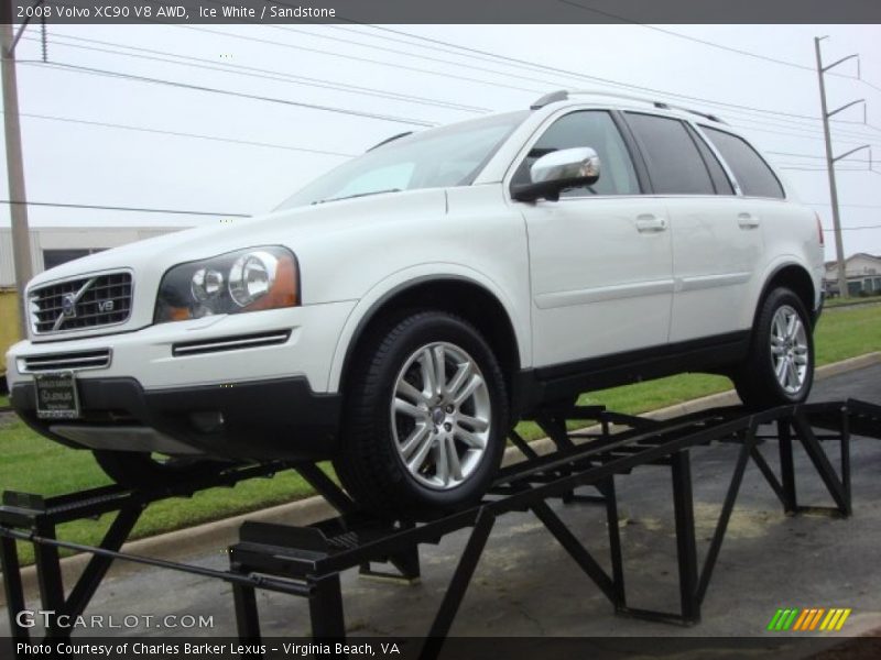Ice White / Sandstone 2008 Volvo XC90 V8 AWD