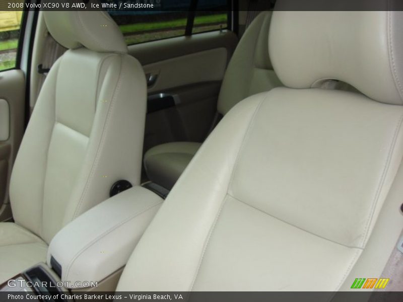 Ice White / Sandstone 2008 Volvo XC90 V8 AWD