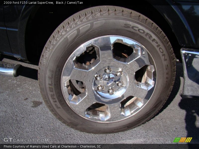 Black / Camel/Tan 2009 Ford F150 Lariat SuperCrew