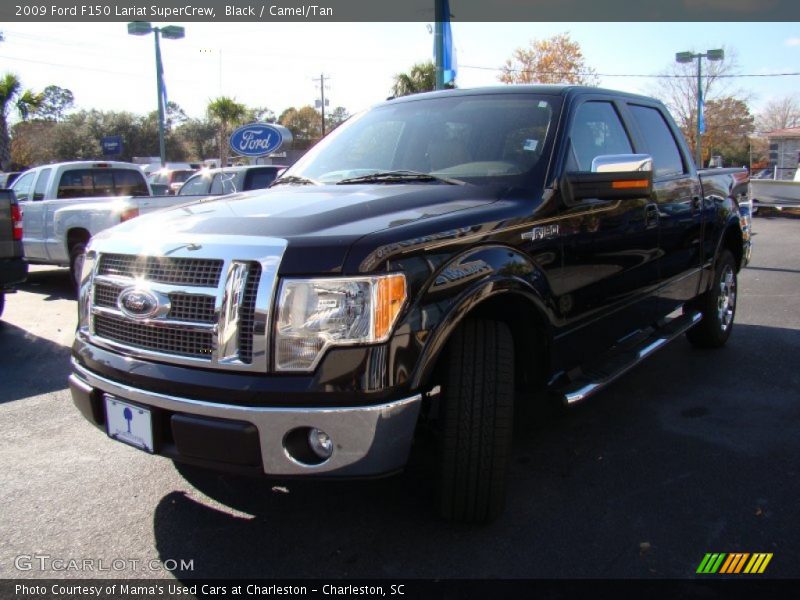 Black / Camel/Tan 2009 Ford F150 Lariat SuperCrew