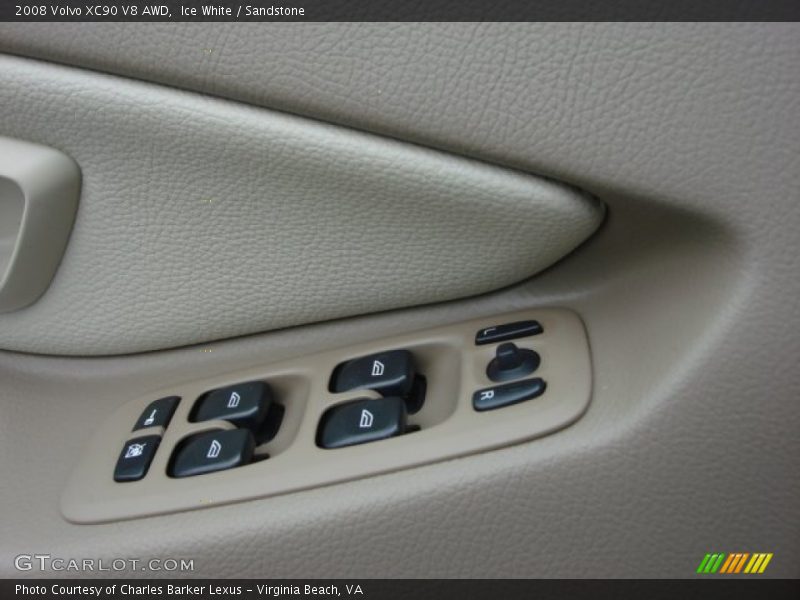 Ice White / Sandstone 2008 Volvo XC90 V8 AWD