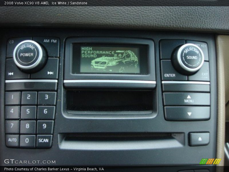 Ice White / Sandstone 2008 Volvo XC90 V8 AWD
