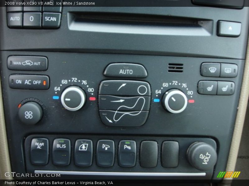 Ice White / Sandstone 2008 Volvo XC90 V8 AWD