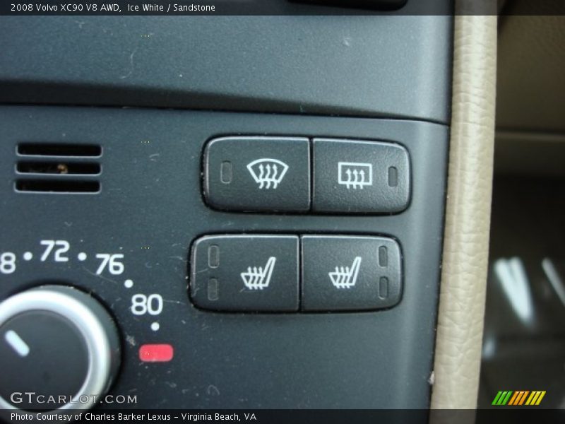 Ice White / Sandstone 2008 Volvo XC90 V8 AWD