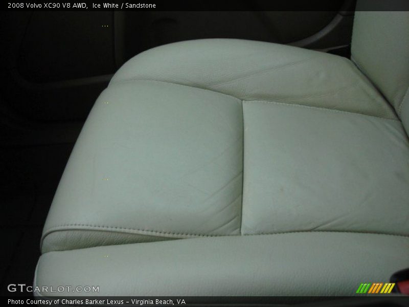 Ice White / Sandstone 2008 Volvo XC90 V8 AWD