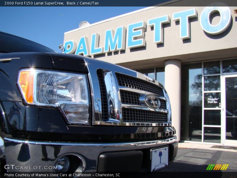 Black / Camel/Tan 2009 Ford F150 Lariat SuperCrew
