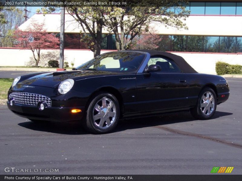  2003 Thunderbird Premium Roadster Evening Black