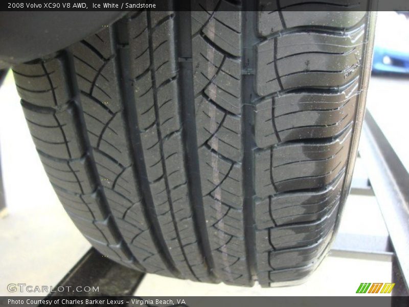 Ice White / Sandstone 2008 Volvo XC90 V8 AWD