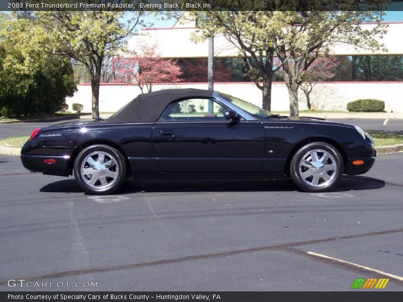  2003 Thunderbird Premium Roadster Evening Black