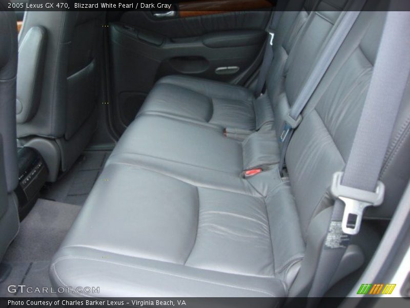 Blizzard White Pearl / Dark Gray 2005 Lexus GX 470