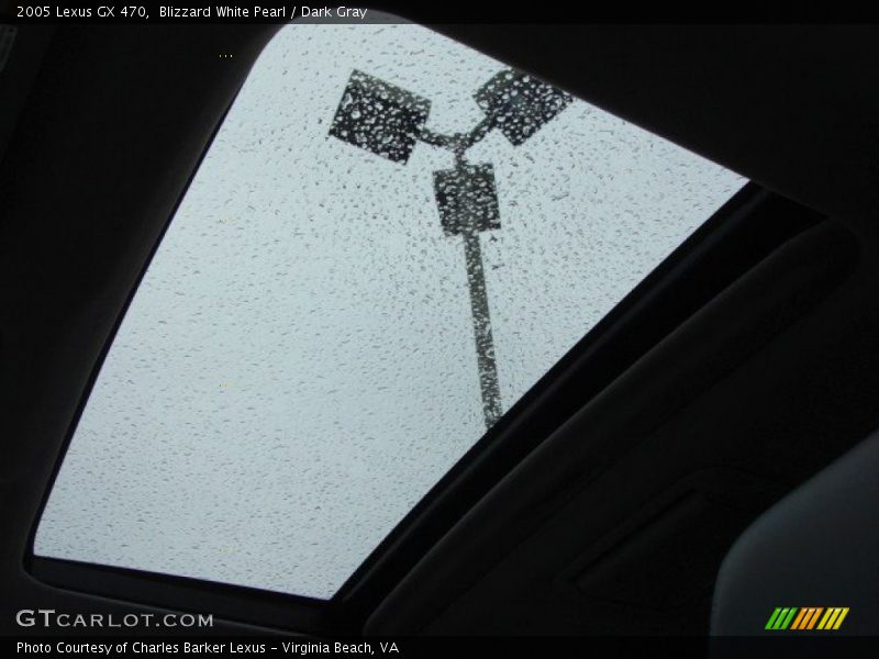 Blizzard White Pearl / Dark Gray 2005 Lexus GX 470