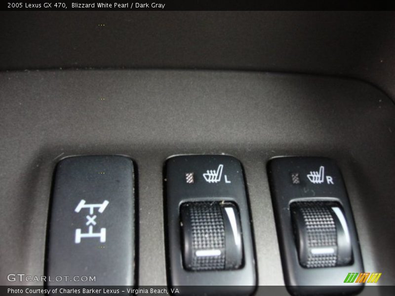 Blizzard White Pearl / Dark Gray 2005 Lexus GX 470