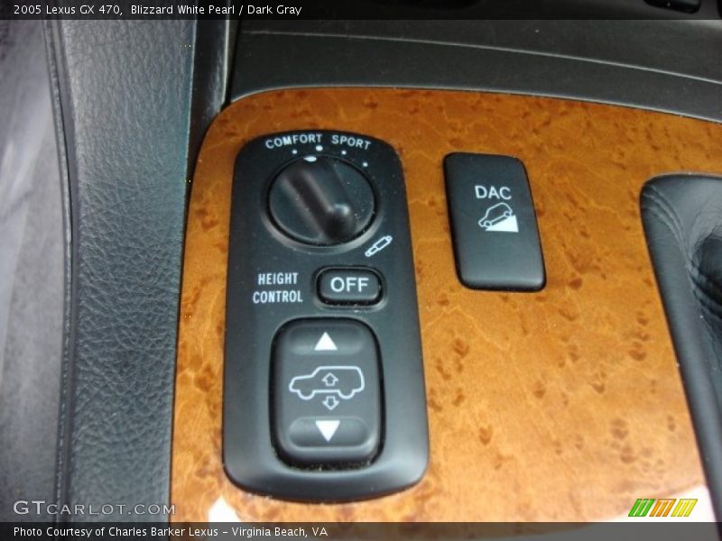 Blizzard White Pearl / Dark Gray 2005 Lexus GX 470