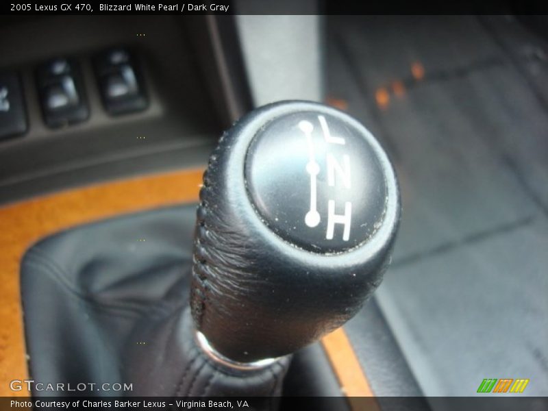 Blizzard White Pearl / Dark Gray 2005 Lexus GX 470