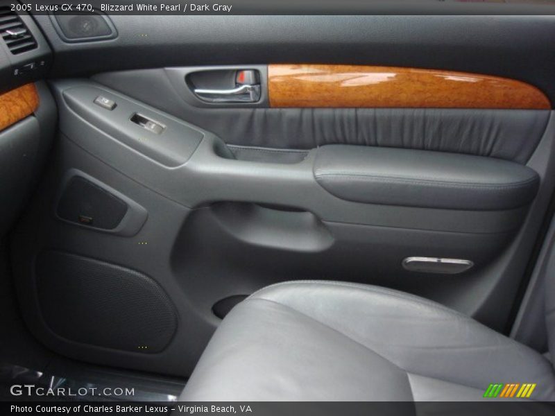 Blizzard White Pearl / Dark Gray 2005 Lexus GX 470