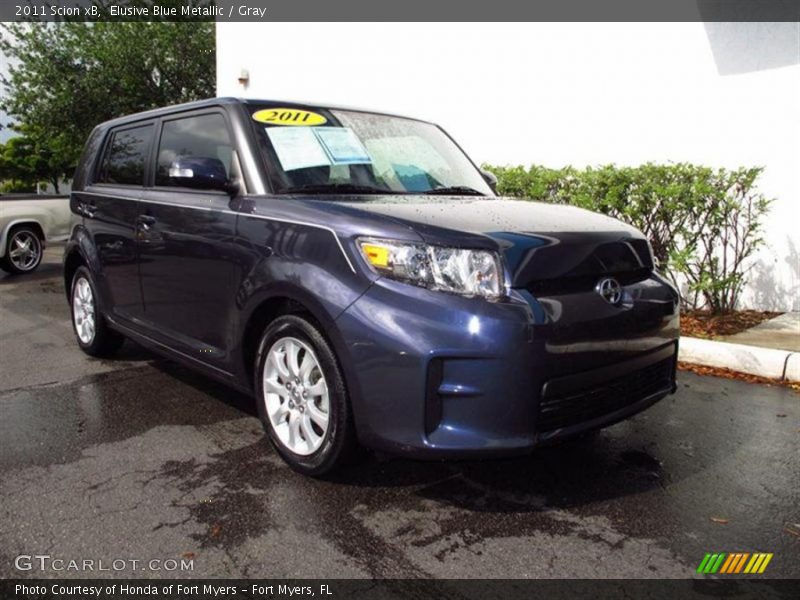 Elusive Blue Metallic / Gray 2011 Scion xB