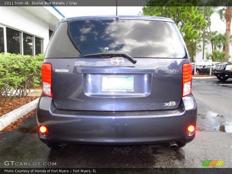Elusive Blue Metallic / Gray 2011 Scion xB