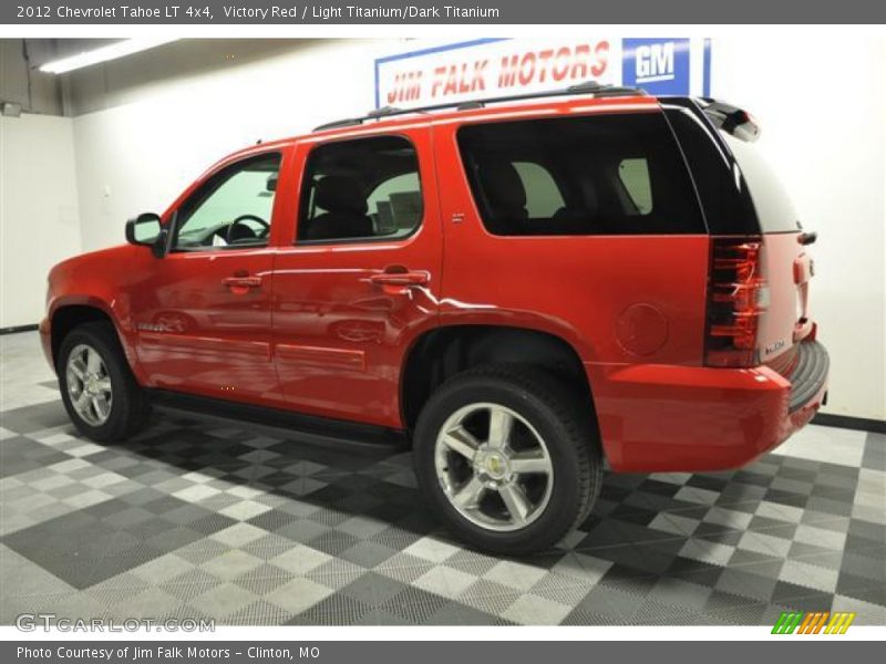 Victory Red / Light Titanium/Dark Titanium 2012 Chevrolet Tahoe LT 4x4