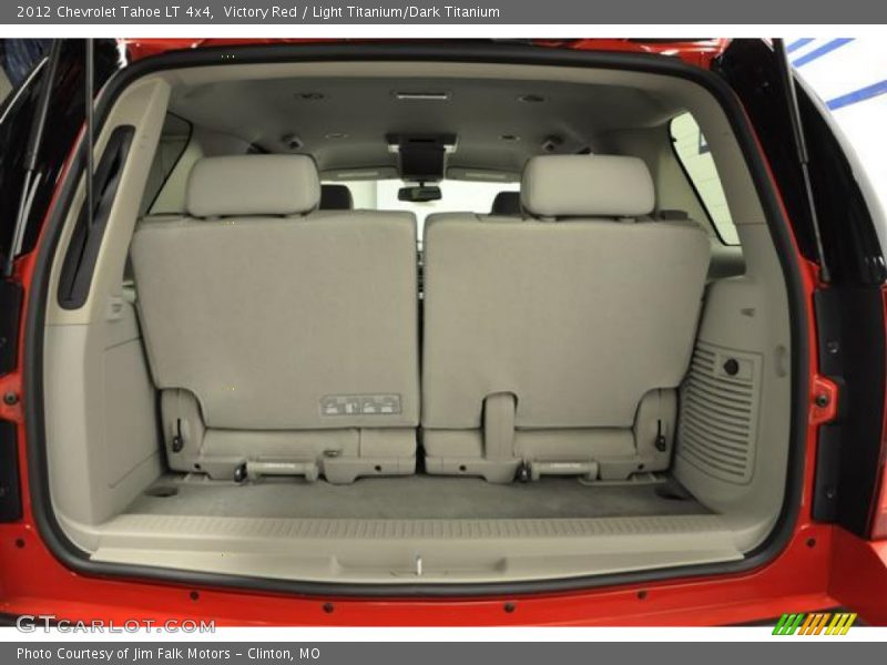 Victory Red / Light Titanium/Dark Titanium 2012 Chevrolet Tahoe LT 4x4