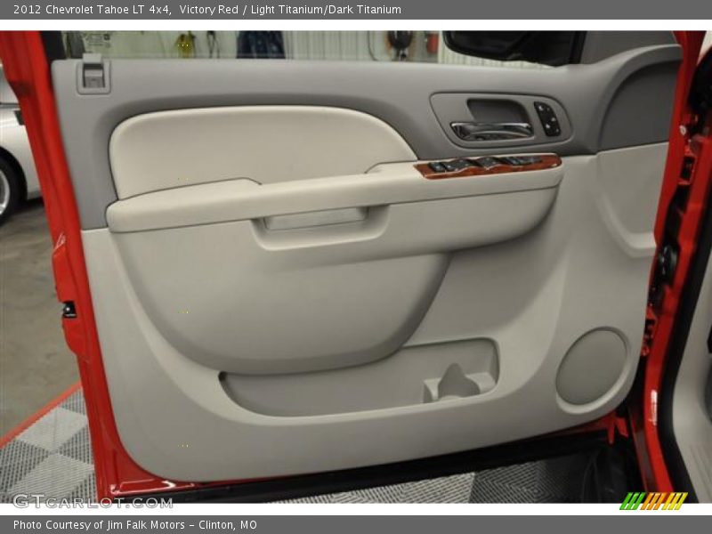 Victory Red / Light Titanium/Dark Titanium 2012 Chevrolet Tahoe LT 4x4