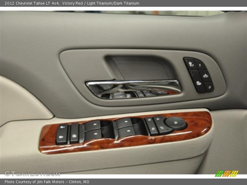 Victory Red / Light Titanium/Dark Titanium 2012 Chevrolet Tahoe LT 4x4