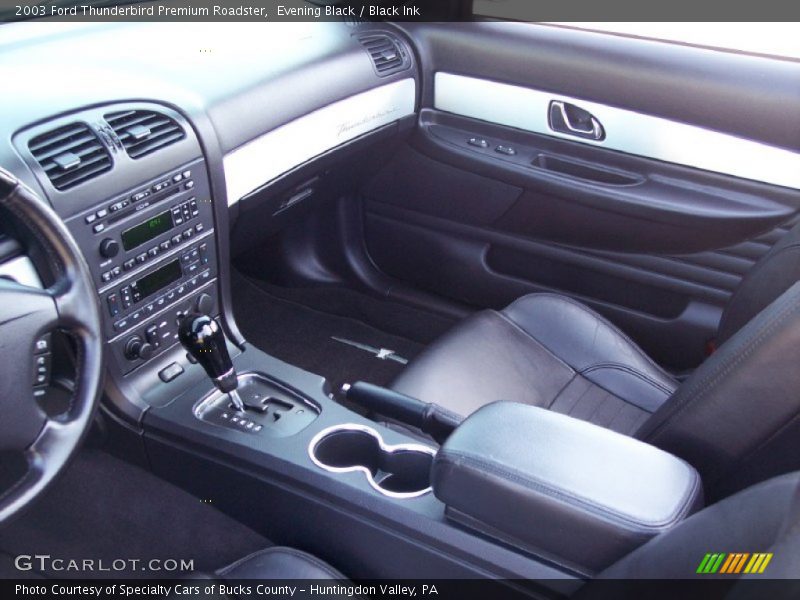 Evening Black / Black Ink 2003 Ford Thunderbird Premium Roadster