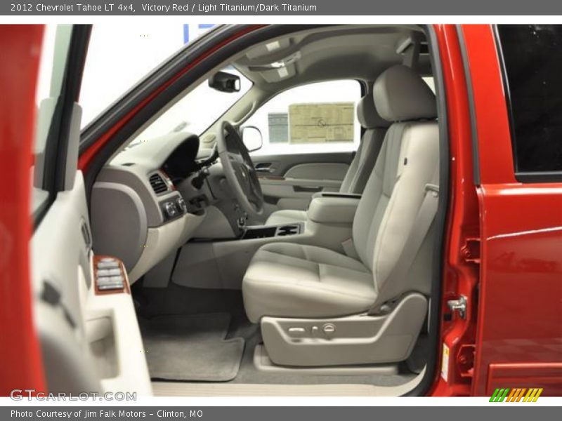 Victory Red / Light Titanium/Dark Titanium 2012 Chevrolet Tahoe LT 4x4