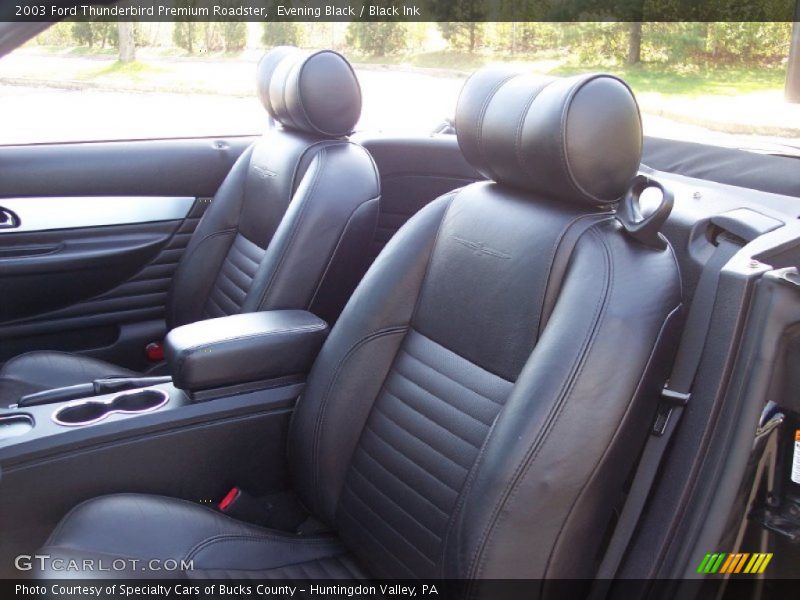  2003 Thunderbird Premium Roadster Black Ink Interior