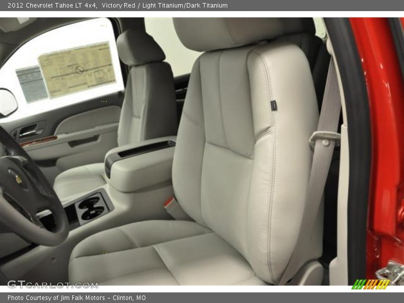 Victory Red / Light Titanium/Dark Titanium 2012 Chevrolet Tahoe LT 4x4