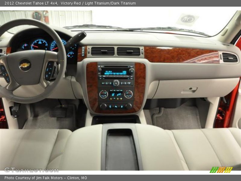 Victory Red / Light Titanium/Dark Titanium 2012 Chevrolet Tahoe LT 4x4