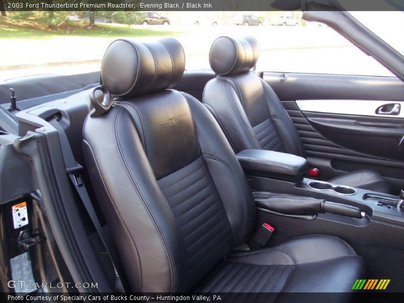 Evening Black / Black Ink 2003 Ford Thunderbird Premium Roadster