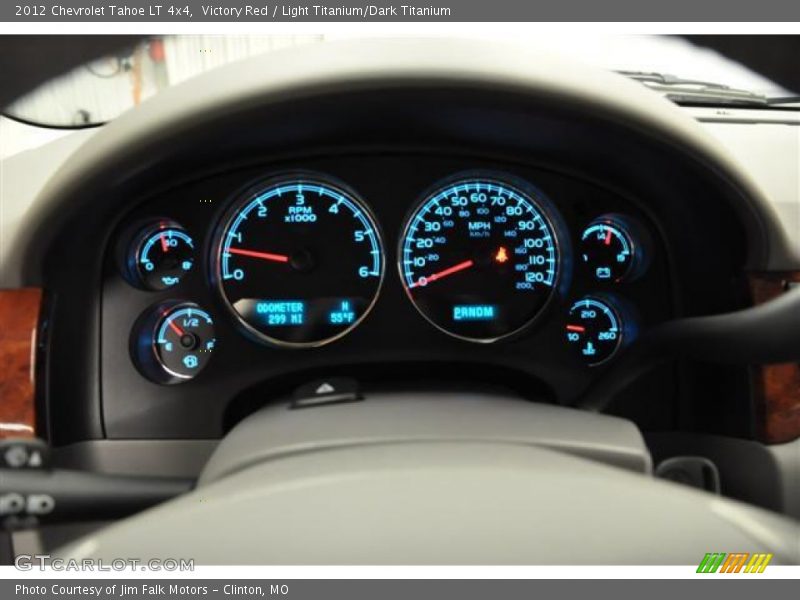 Victory Red / Light Titanium/Dark Titanium 2012 Chevrolet Tahoe LT 4x4
