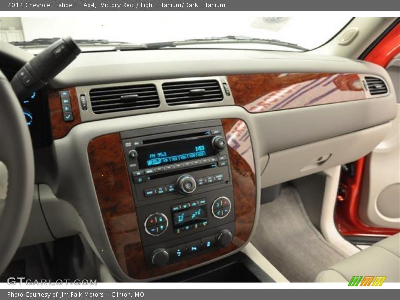 Victory Red / Light Titanium/Dark Titanium 2012 Chevrolet Tahoe LT 4x4