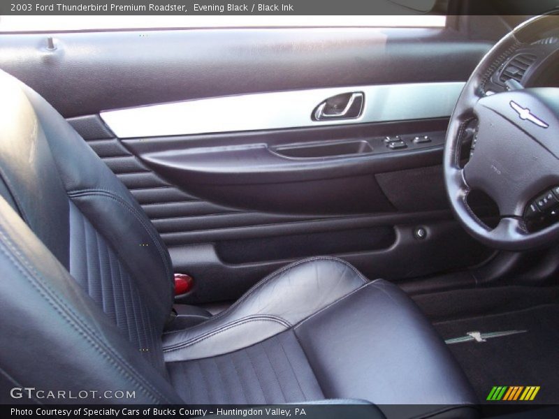 Evening Black / Black Ink 2003 Ford Thunderbird Premium Roadster