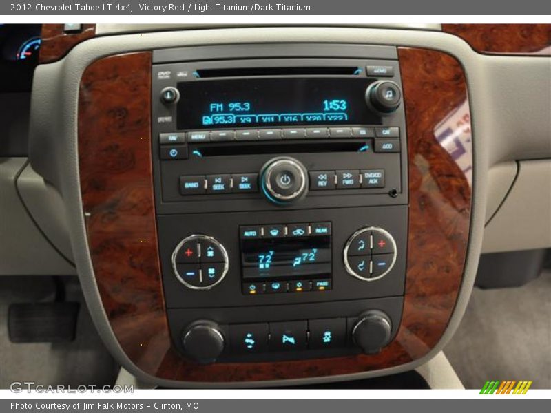 Victory Red / Light Titanium/Dark Titanium 2012 Chevrolet Tahoe LT 4x4