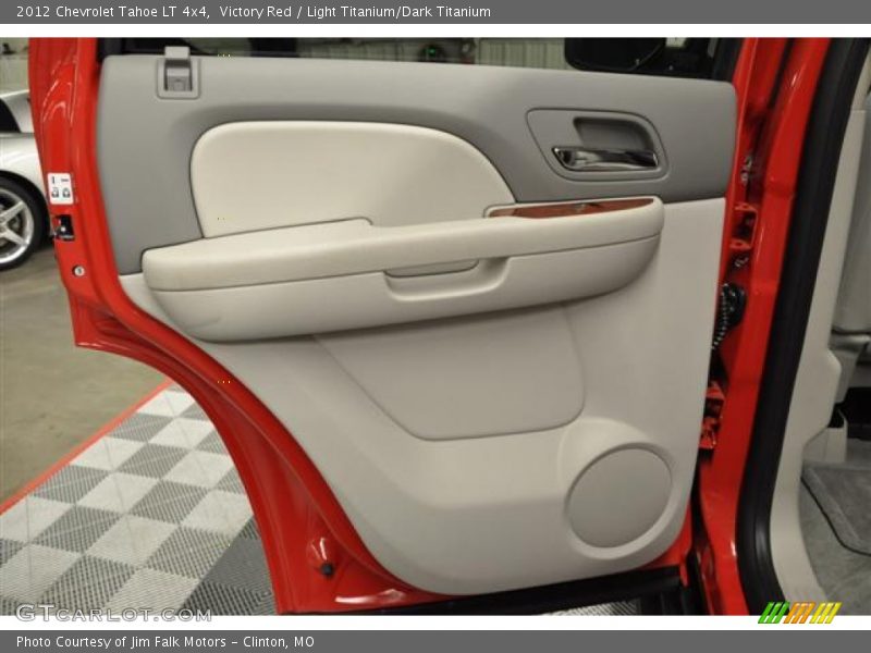 Victory Red / Light Titanium/Dark Titanium 2012 Chevrolet Tahoe LT 4x4