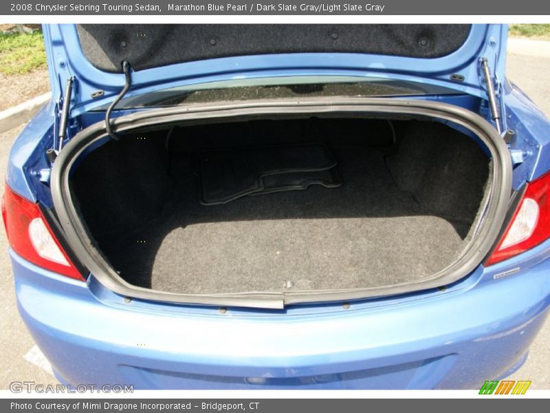 Marathon Blue Pearl / Dark Slate Gray/Light Slate Gray 2008 Chrysler Sebring Touring Sedan