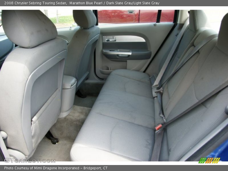 Marathon Blue Pearl / Dark Slate Gray/Light Slate Gray 2008 Chrysler Sebring Touring Sedan