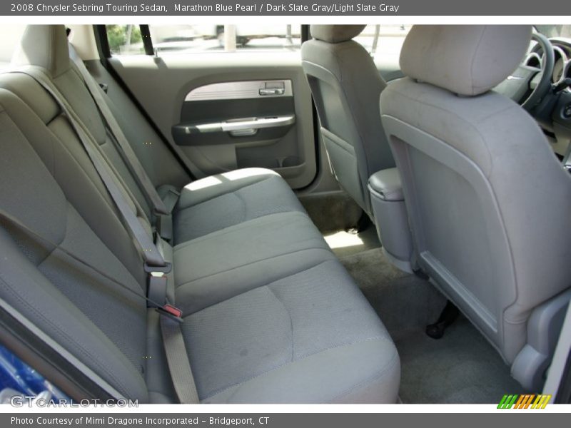 Marathon Blue Pearl / Dark Slate Gray/Light Slate Gray 2008 Chrysler Sebring Touring Sedan