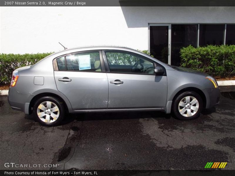 Magnetic Gray / Beige 2007 Nissan Sentra 2.0