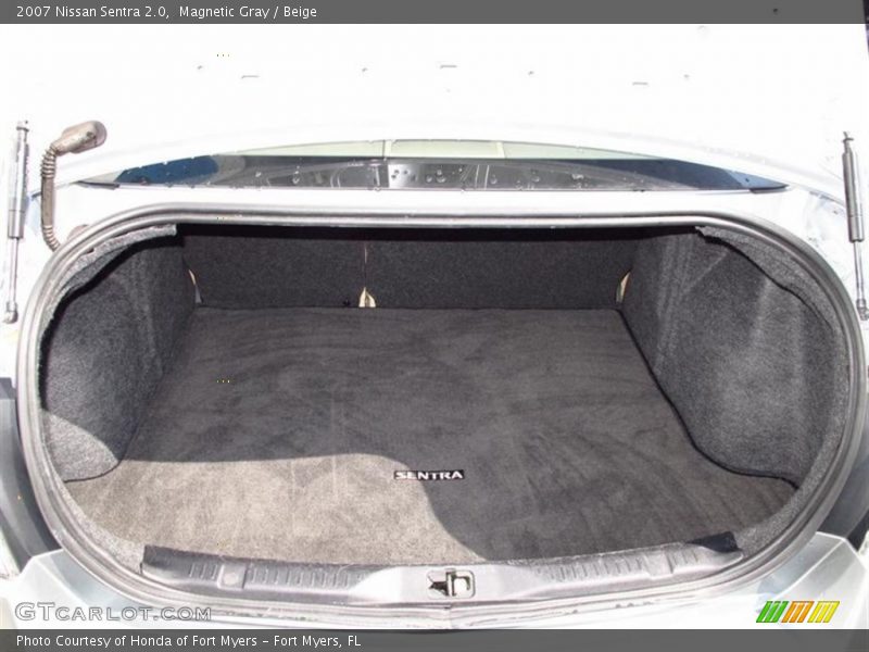 Magnetic Gray / Beige 2007 Nissan Sentra 2.0