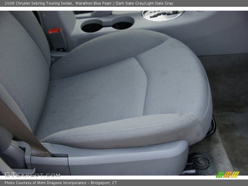 Marathon Blue Pearl / Dark Slate Gray/Light Slate Gray 2008 Chrysler Sebring Touring Sedan