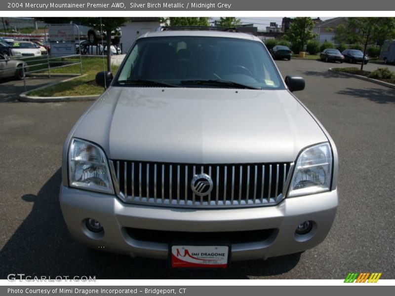 Silver Birch Metallic / Midnight Grey 2004 Mercury Mountaineer Premier AWD