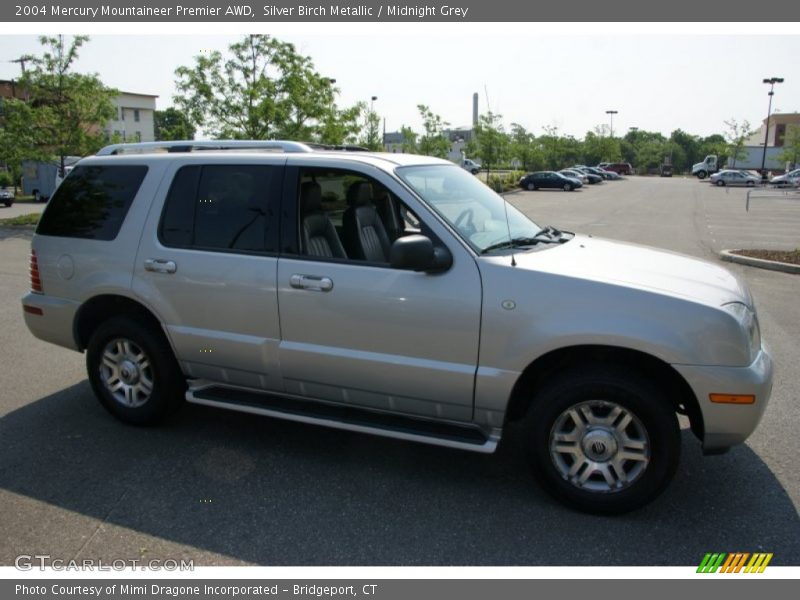 Silver Birch Metallic / Midnight Grey 2004 Mercury Mountaineer Premier AWD