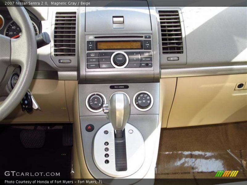 Magnetic Gray / Beige 2007 Nissan Sentra 2.0