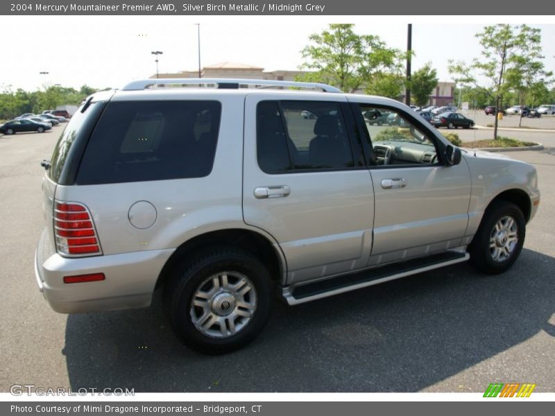 Silver Birch Metallic / Midnight Grey 2004 Mercury Mountaineer Premier AWD