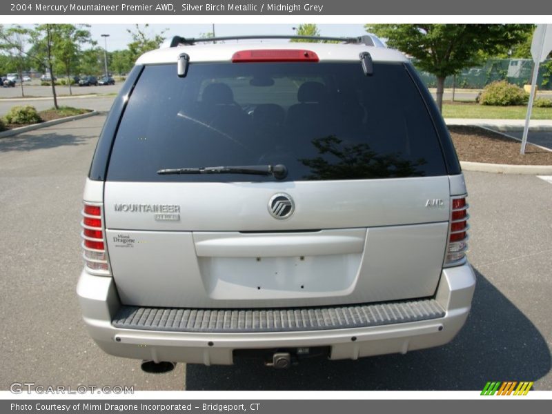 Silver Birch Metallic / Midnight Grey 2004 Mercury Mountaineer Premier AWD