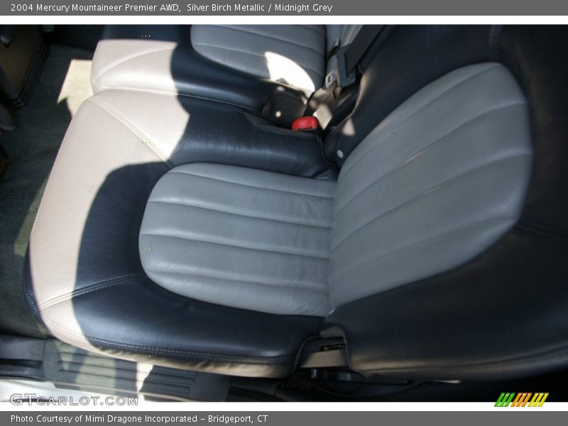 Silver Birch Metallic / Midnight Grey 2004 Mercury Mountaineer Premier AWD