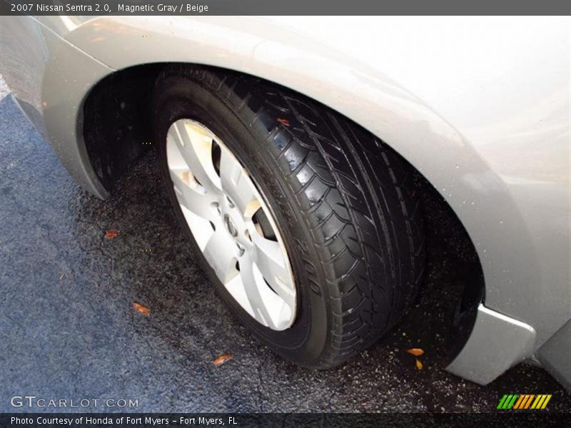 Magnetic Gray / Beige 2007 Nissan Sentra 2.0