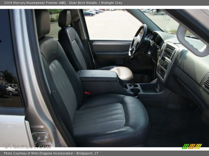 Silver Birch Metallic / Midnight Grey 2004 Mercury Mountaineer Premier AWD